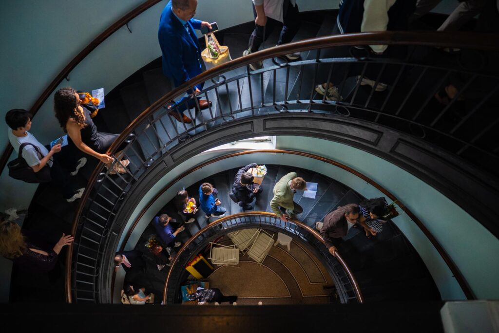 convocation hall stairs